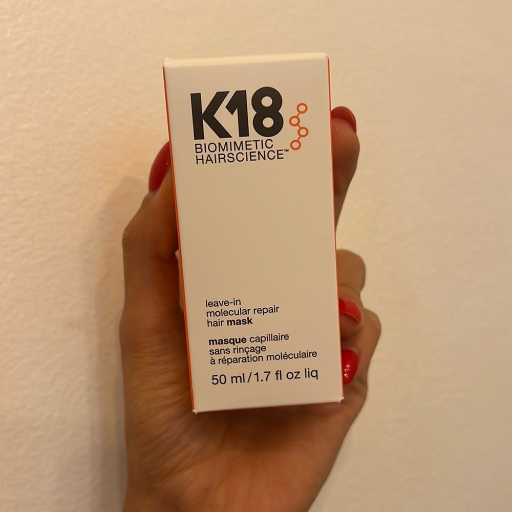 full-size leave-in molecular repair hair mask